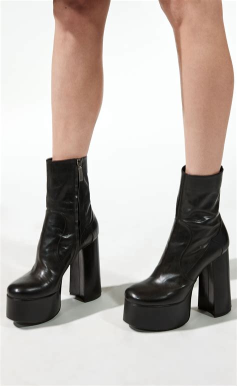 ysl billy platform boots|Saint Laurent Billy Platform Boots .